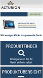 Mobile Screenshot of acturion.com